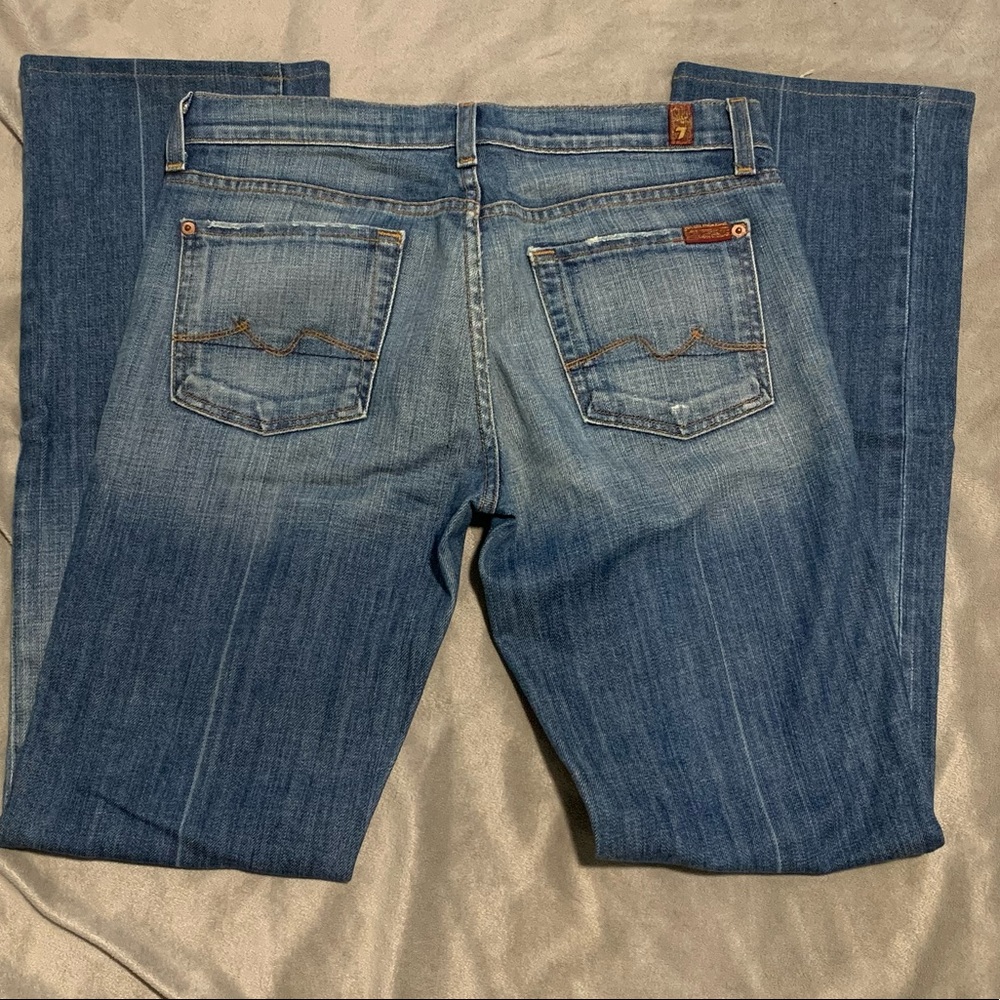 7 For All Mankind Boycut Jeans sz 28